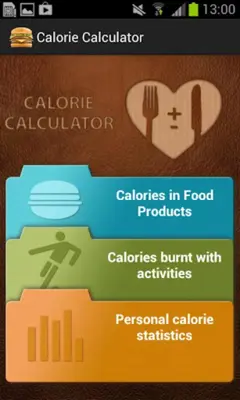 Calories Calculator android App screenshot 3